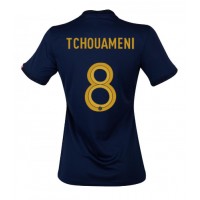 Ženski Nogometni dresi Francija Aurelien Tchouameni #8 Domači SP 2022 Kratek Rokav